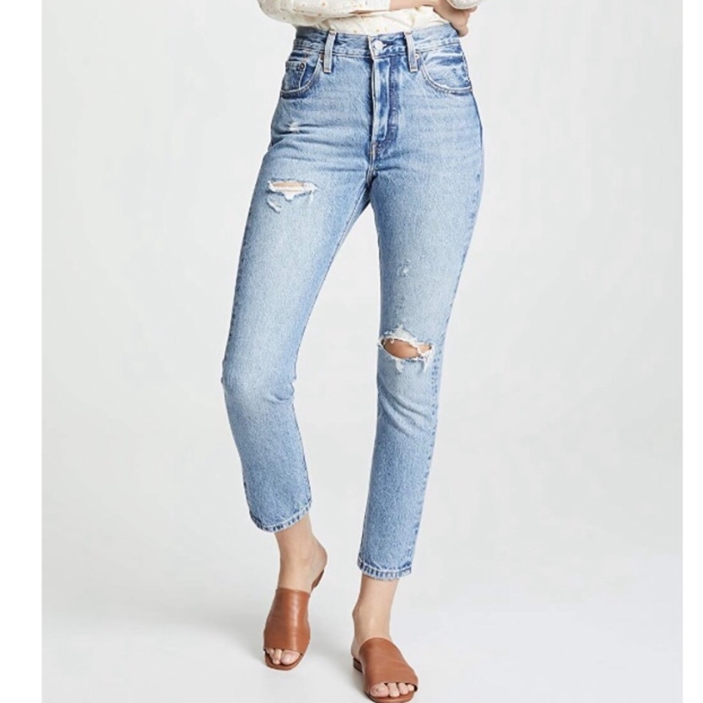 Levi’s 501 skinny jeans size 25